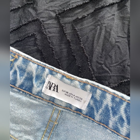 Zara wide leg jean pants - Picture 10 of 12